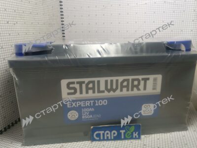 Аккумулятор 6ст-100.1 STALWART Expert - фото 3