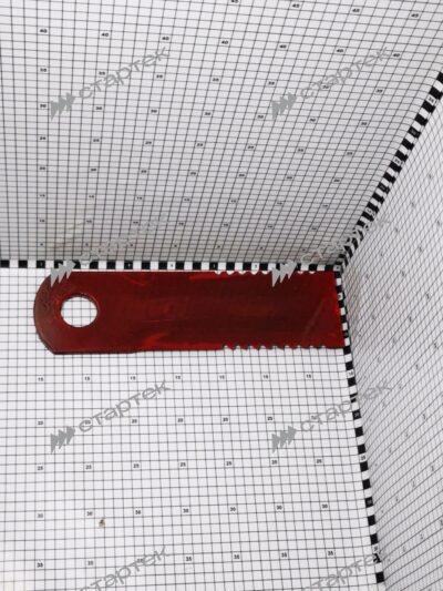 Нож соломоизмельчителя 4,5 мм, зазубренный 51009 - фото 3