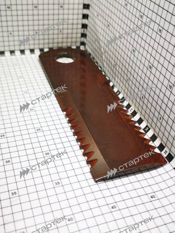 Нож соломоизмельчителя 5 мм, зазубренный 52945